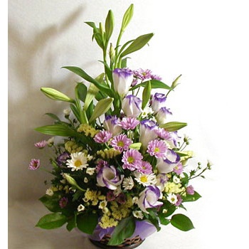 กระเช้าดอกไม้  : รหัส SFBSK-052