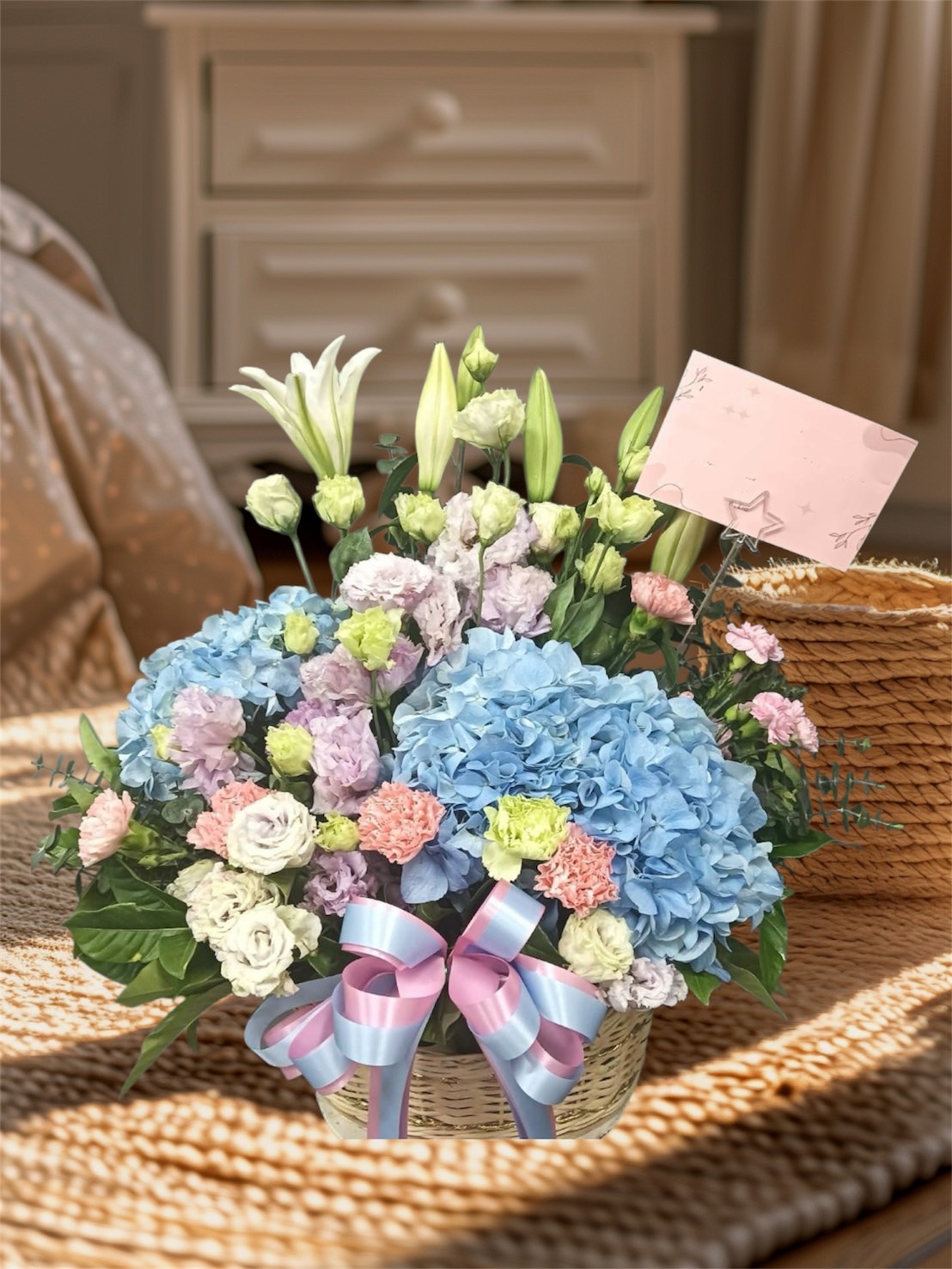 กระเช้าดอกไม้ - กระเช้าดอกไม้สวยๆ กระเช้าดอกไม้ - กระเช้าดอกไม้สวยๆ