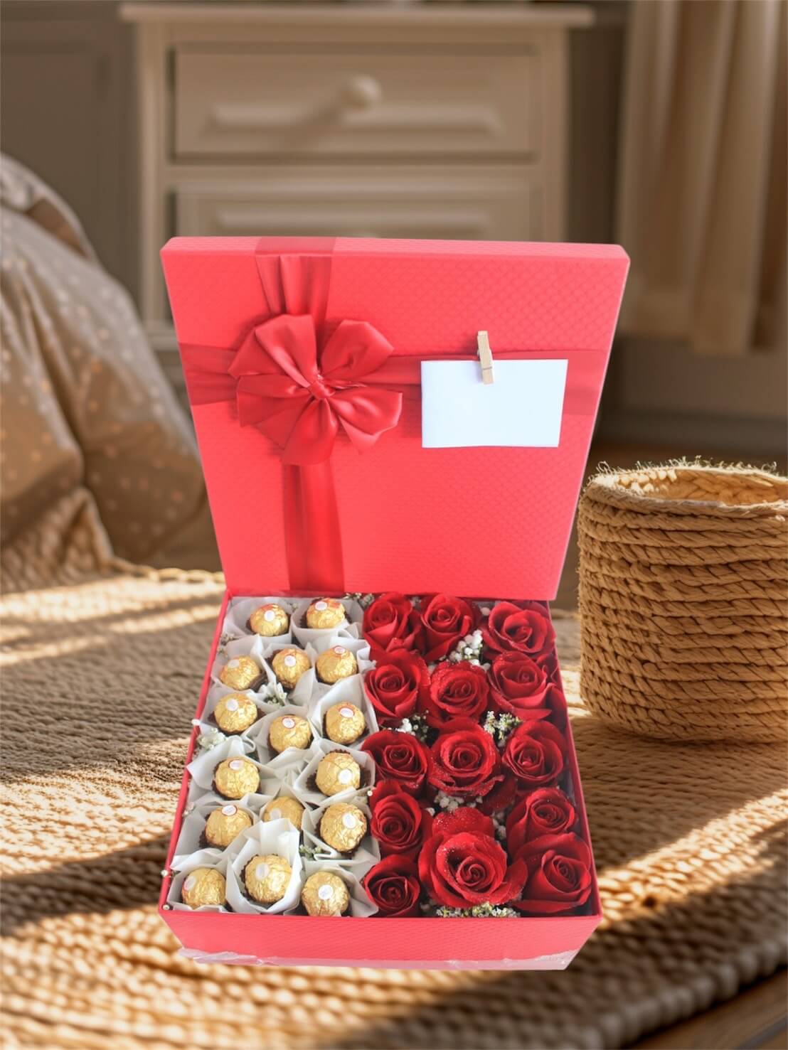 กล่องดอกไม้ “Sweet Heart Flower Box”