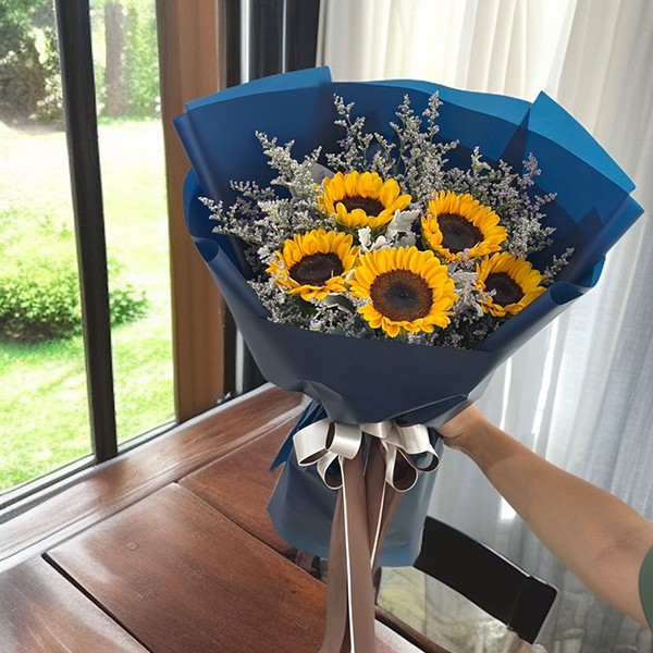 ช่อดอกไม้ - ช่อดอกทานตะวัน 