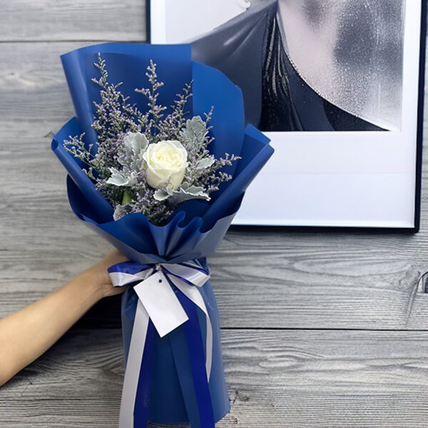 ช่อดอกไม้ดอกเดี่ยว-ช่อดอกไม้ให้แฟน  