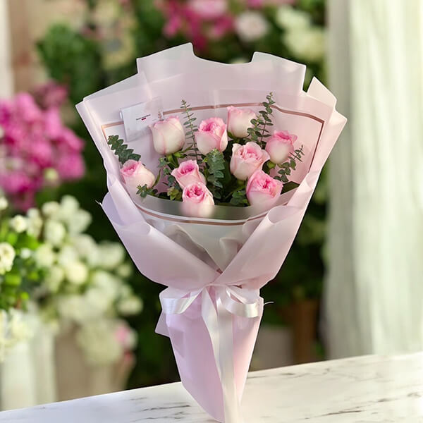 ช่อดอกไม้โทนหวาน – ส่งช่อดอกไม้สด 