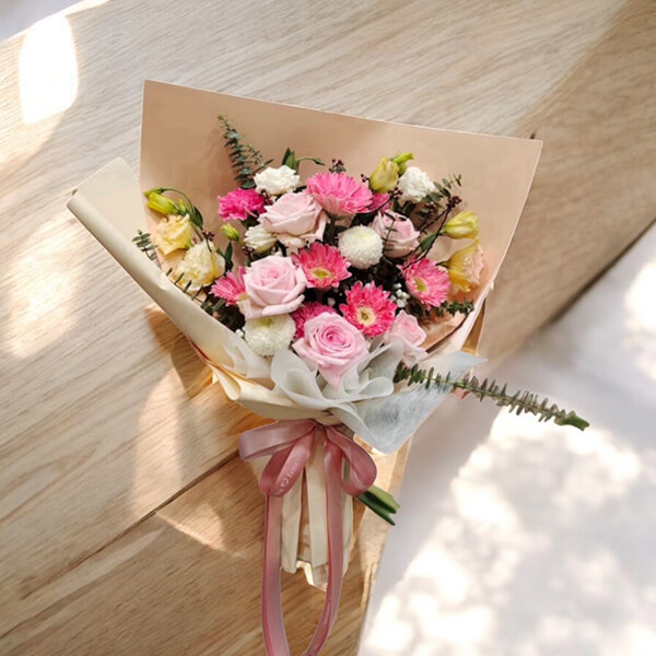 ช่อดอกไม้  Pink Harmony ช่อดอกไม้  Pink Harmony