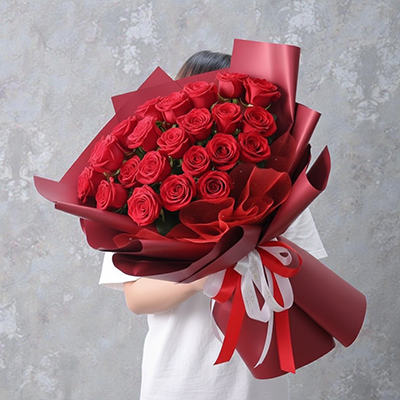 ช่อดอกไม้วาเลนไทน์ ดอกไม้วาเลนไทน์ SFV-095