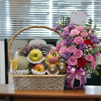 กระเช้าผลไม้ - 038