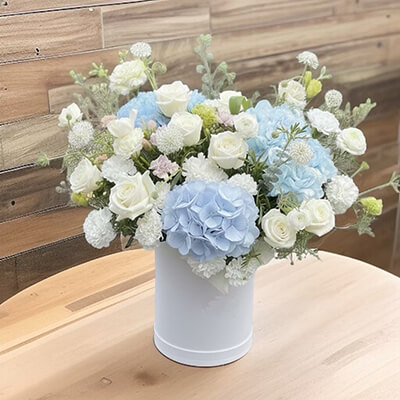 Eternal Love Mother’s Day Hydrangea & Rose Luxury Flower Box